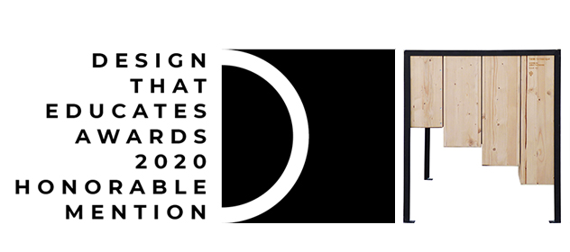 Harmonic Table primée aux Design that Educates Awards 2020